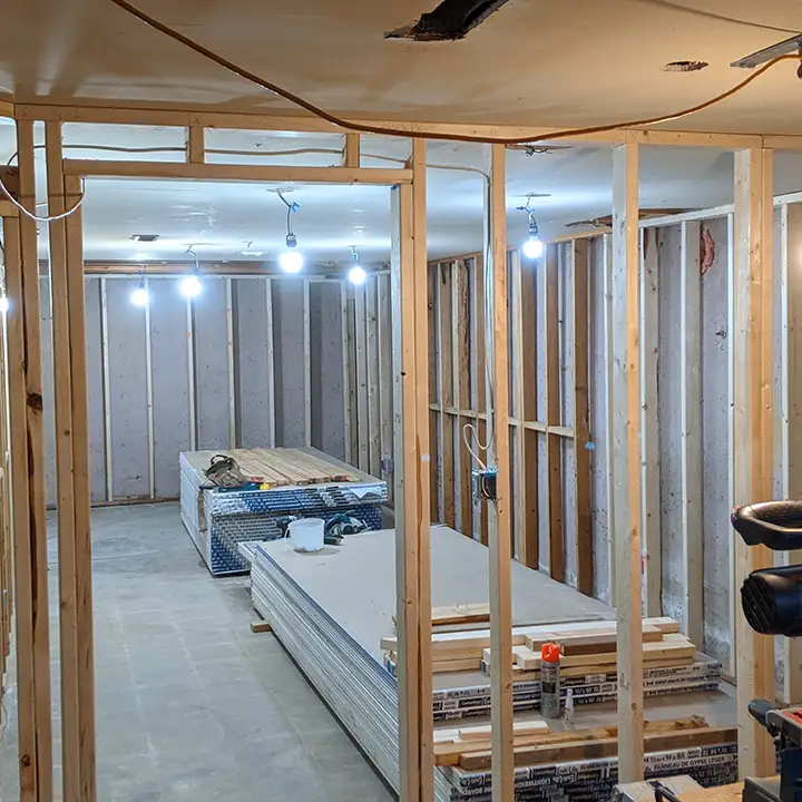 basement suite reno